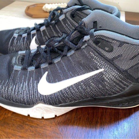 NIKE ZOOM AIR ASCENTION Black White-Anthracite size 7 - Picture 4 of 4